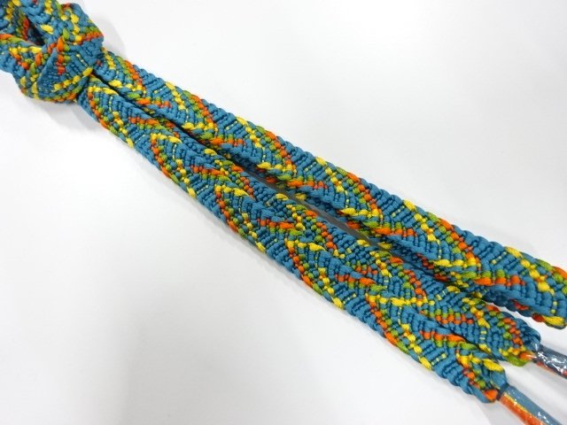 未使用品　正絹　手組帯締め